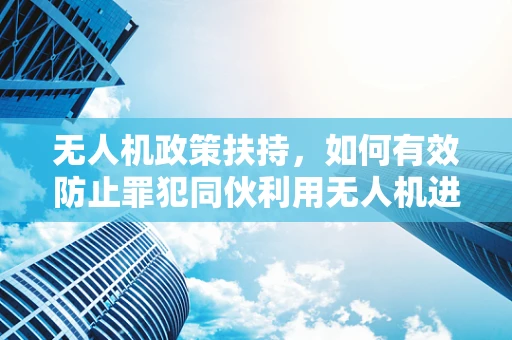 无人机政策扶持，如何有效防止罪犯同伙利用无人机进行非法活动？