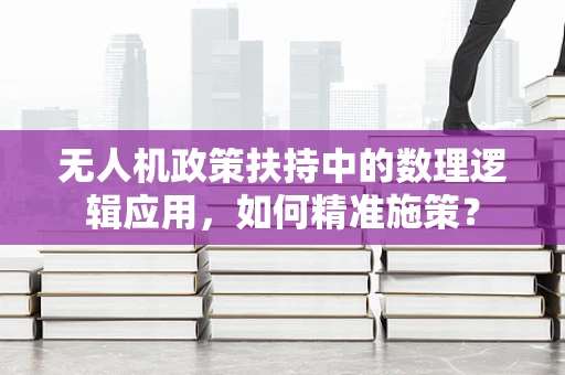 无人机政策扶持中的数理逻辑应用，如何精准施策？