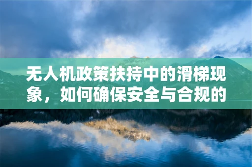 无人机政策扶持中的滑梯现象，如何确保安全与合规的平衡？