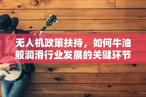 无人机政策扶持，如何牛油般润滑行业发展的关键环节？