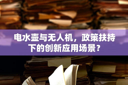 电水壶与无人机，政策扶持下的创新应用场景？