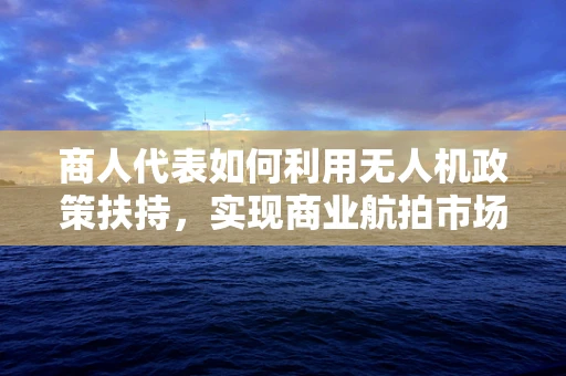 商人代表如何利用无人机政策扶持，实现商业航拍市场的飞跃？