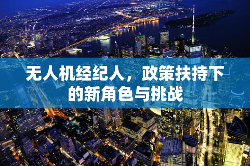 无人机经纪人，政策扶持下的新角色与挑战