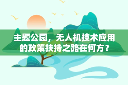 主题公园，无人机技术应用的政策扶持之路在何方？