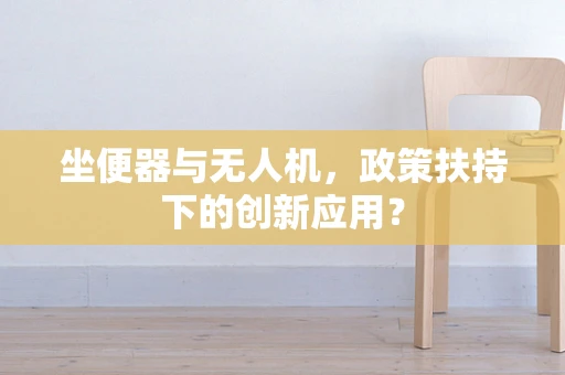 坐便器与无人机，政策扶持下的创新应用？