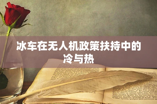 冰车在无人机政策扶持中的冷与热