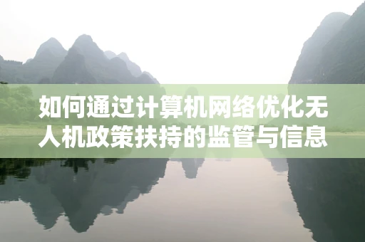 如何通过计算机网络优化无人机政策扶持的监管与信息共享？