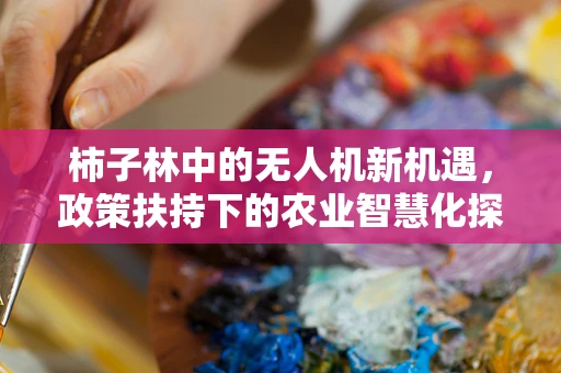 柿子林中的无人机新机遇，政策扶持下的农业智慧化探索