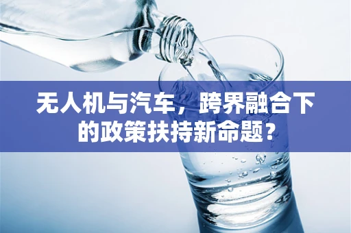 无人机与汽车，跨界融合下的政策扶持新命题？