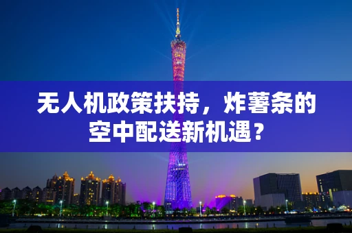 无人机政策扶持，炸薯条的空中配送新机遇？