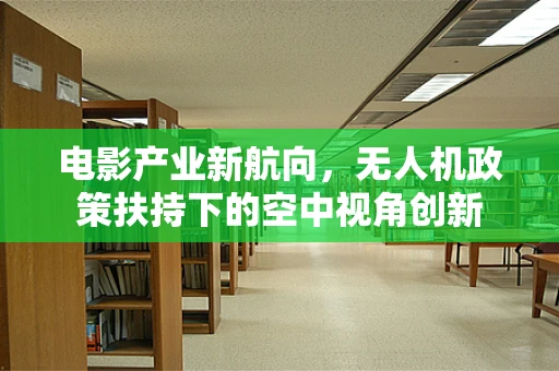 电影产业新航向，无人机政策扶持下的空中视角创新