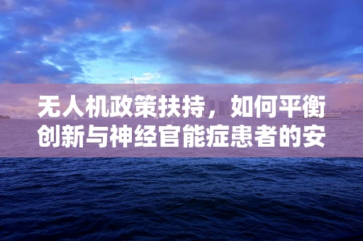 无人机政策扶持，如何平衡创新与神经官能症患者的安全？