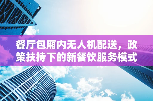 餐厅包厢内无人机配送，政策扶持下的新餐饮服务模式？