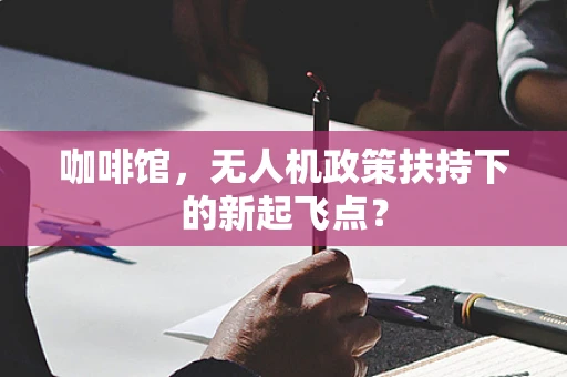 咖啡馆，无人机政策扶持下的新起飞点？