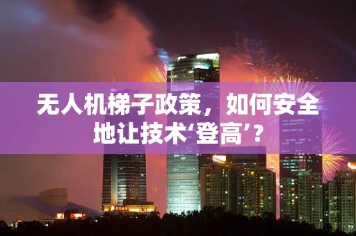 无人机梯子政策，如何安全地让技术‘登高’？
