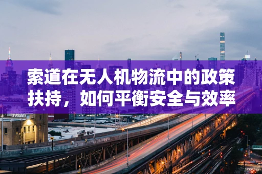 索道在无人机物流中的政策扶持，如何平衡安全与效率？
