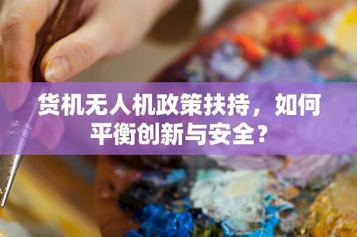 货机无人机政策扶持，如何平衡创新与安全？