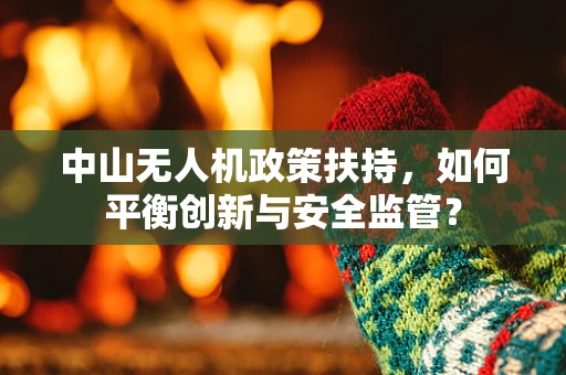 中山无人机政策扶持，如何平衡创新与安全监管？