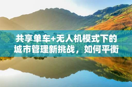共享单车+无人机模式下的城市管理新挑战，如何平衡便捷与秩序？