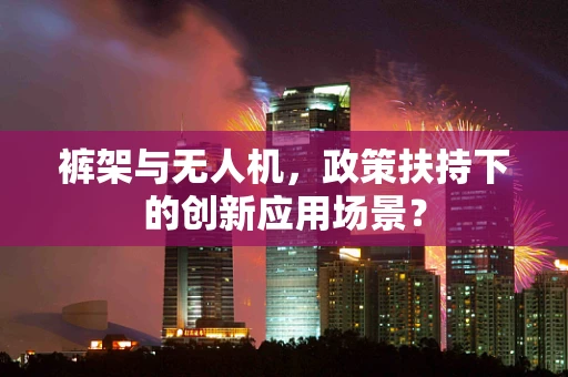 裤架与无人机，政策扶持下的创新应用场景？