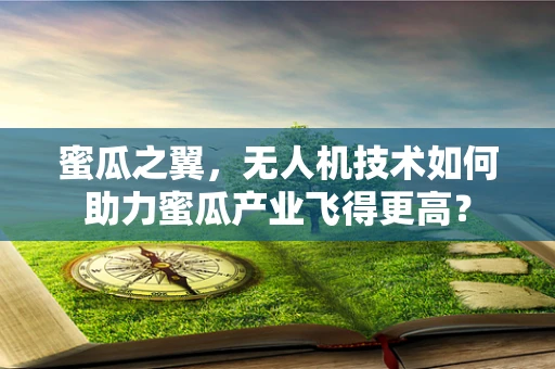 蜜瓜之翼，无人机技术如何助力蜜瓜产业飞得更高？