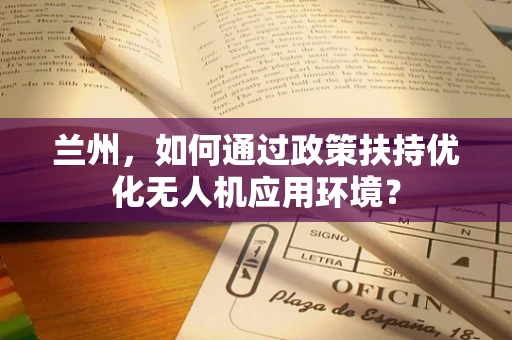 兰州，如何通过政策扶持优化无人机应用环境？