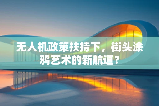 无人机政策扶持下，街头涂鸦艺术的新航道？