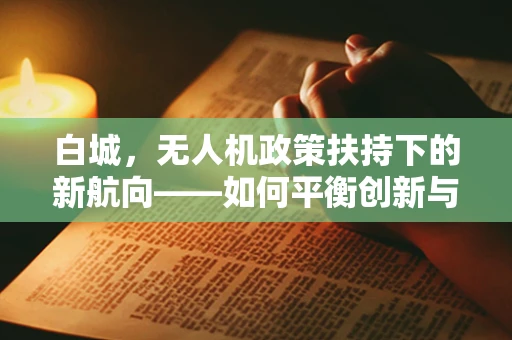 白城，无人机政策扶持下的新航向——如何平衡创新与监管？