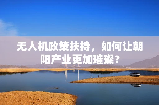 无人机政策扶持，如何让朝阳产业更加璀璨？