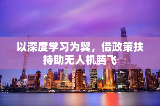 以深度学习为翼，借政策扶持助无人机腾飞