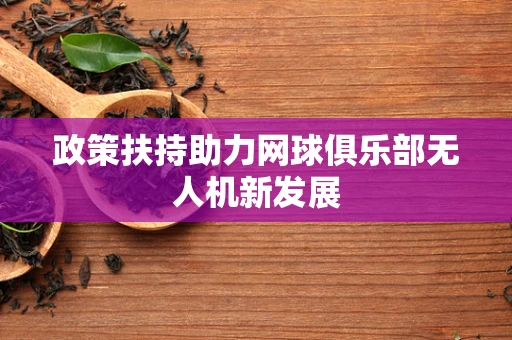 政策扶持助力网球俱乐部无人机新发展