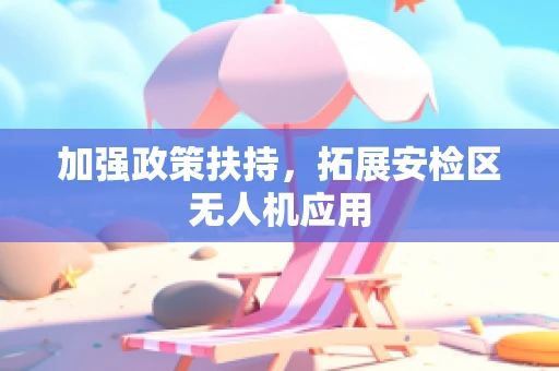 加强政策扶持，拓展安检区无人机应用