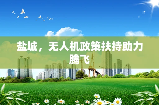 盐城，无人机政策扶持助力腾飞