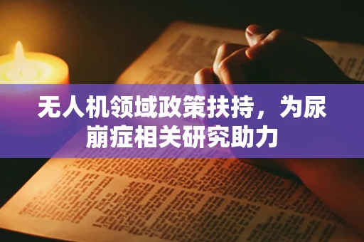 无人机领域政策扶持，为尿崩症相关研究助力