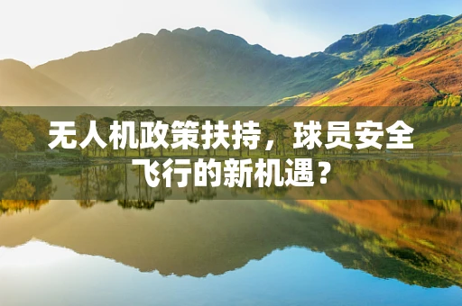 无人机政策扶持，球员安全飞行的新机遇？