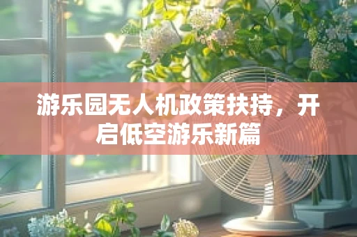 游乐园无人机政策扶持，开启低空游乐新篇