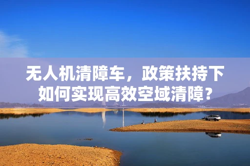 无人机清障车，政策扶持下如何实现高效空域清障？