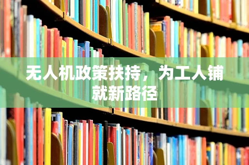 无人机政策扶持，为工人铺就新路径