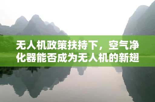 无人机政策扶持下，空气净化器能否成为无人机的新翅膀？