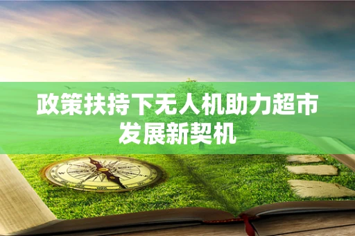 政策扶持下无人机助力超市发展新契机