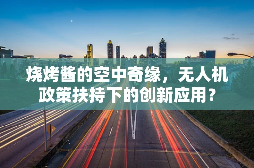 烧烤酱的空中奇缘，无人机政策扶持下的创新应用？