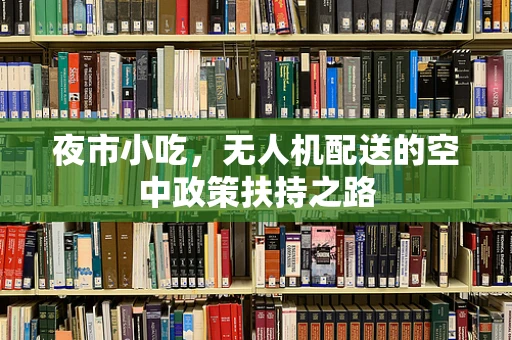 夜市小吃，无人机配送的空中政策扶持之路
