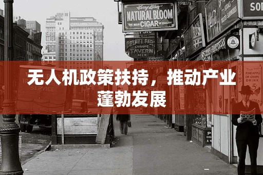 无人机政策扶持，推动产业蓬勃发展
