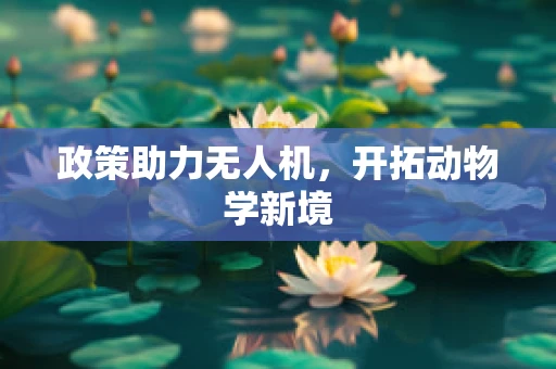 政策助力无人机，开拓动物学新境