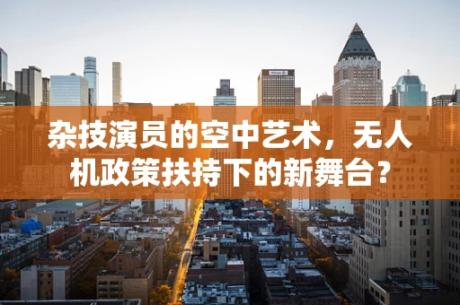 杂技演员的空中艺术，无人机政策扶持下的新舞台？
