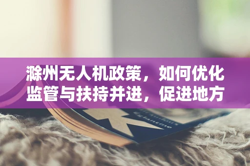 滁州无人机政策，如何优化监管与扶持并进，促进地方经济发展？