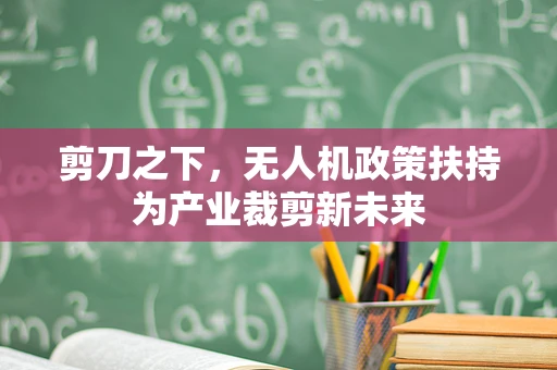 剪刀之下，无人机政策扶持为产业裁剪新未来