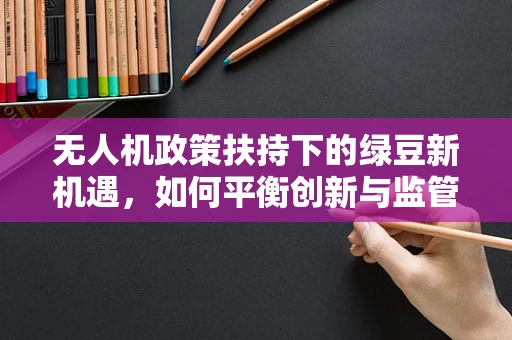 无人机政策扶持下的绿豆新机遇，如何平衡创新与监管？