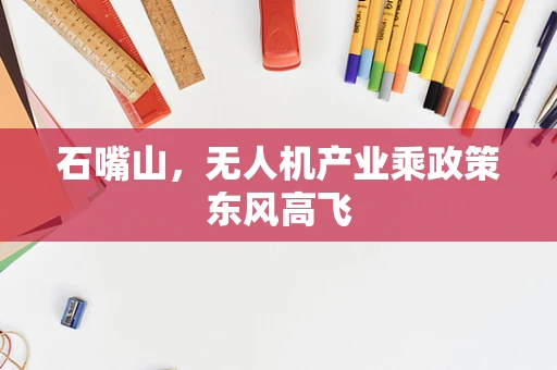 石嘴山，无人机产业乘政策东风高飞