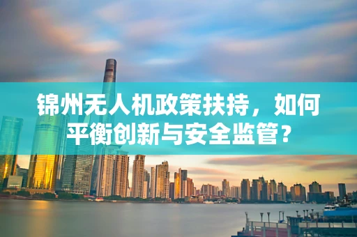 锦州无人机政策扶持，如何平衡创新与安全监管？